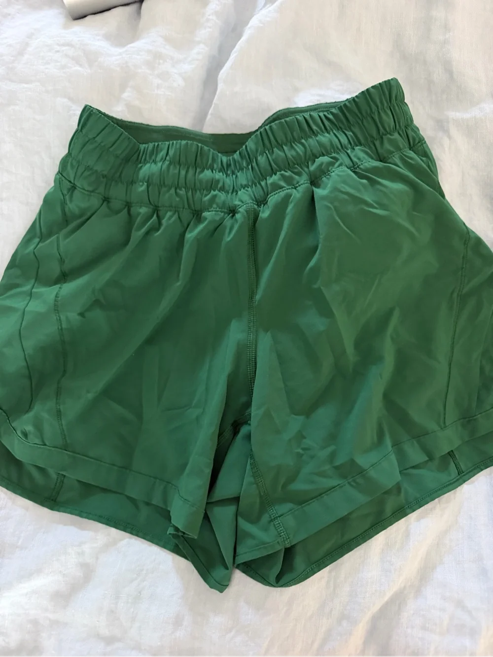lululemon athletica Women's Emerald Green Athletic Shorts